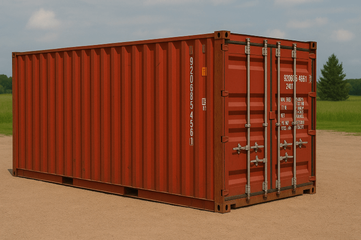 Sea can container transport